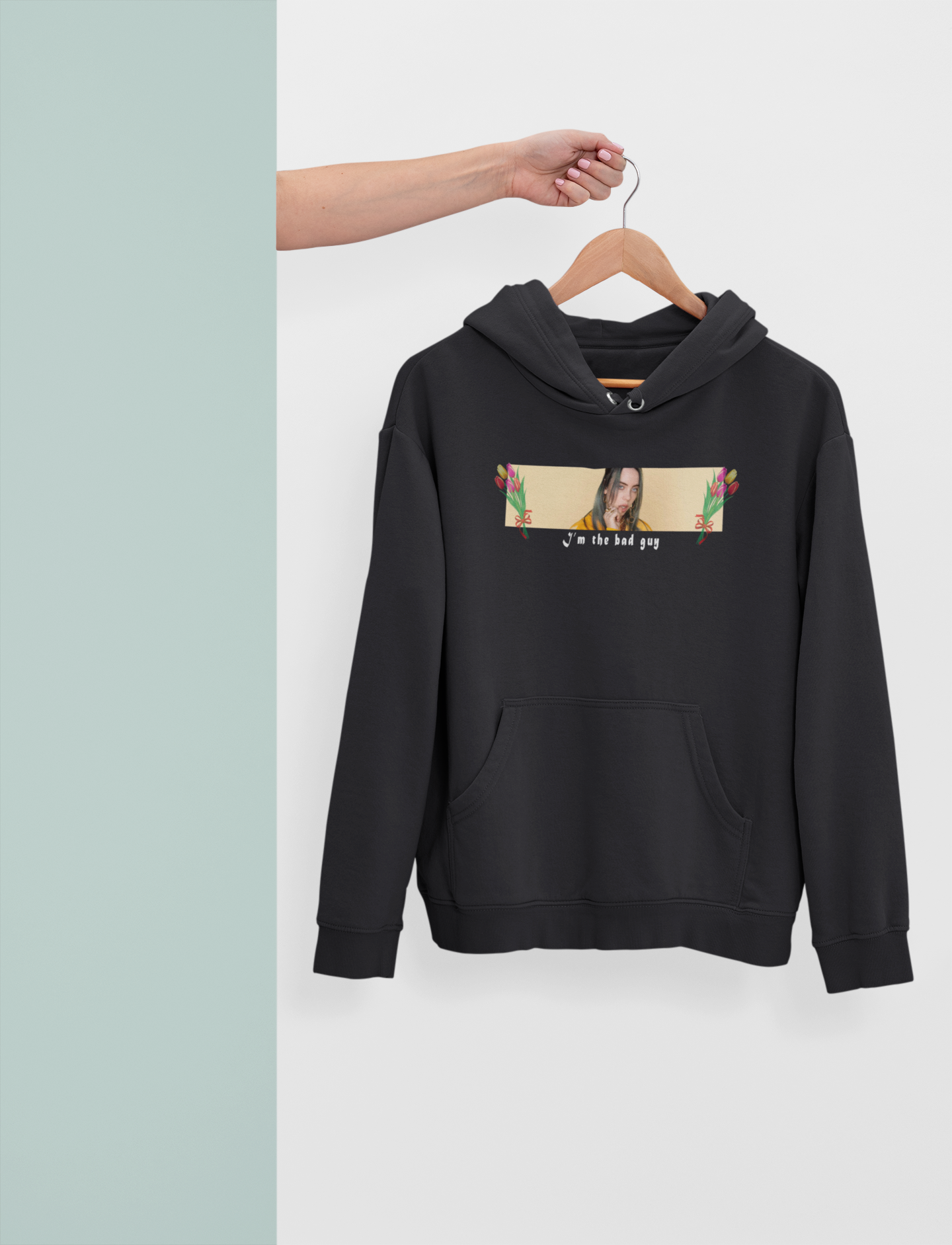 I Am The Bad Guy Men Hoodies-FunkyTeesClub