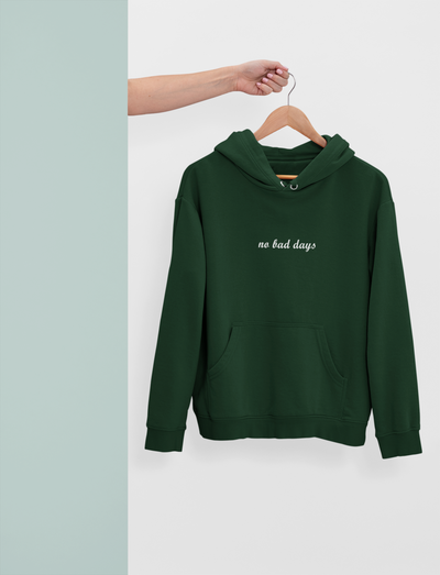 No Bad Days Hoodies for Women-FunkyTeesClub