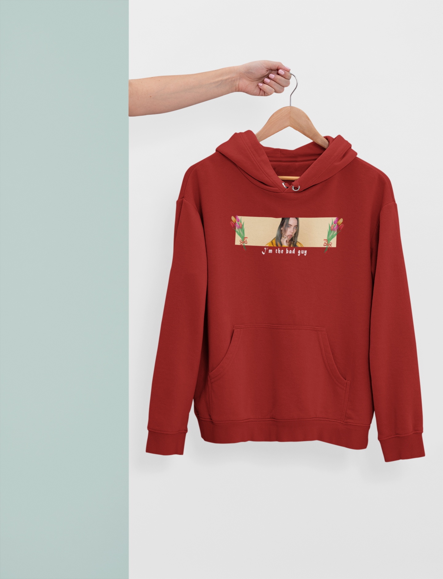 I Am The Bad Guy Hoodies for Women-FunkyTeesClub