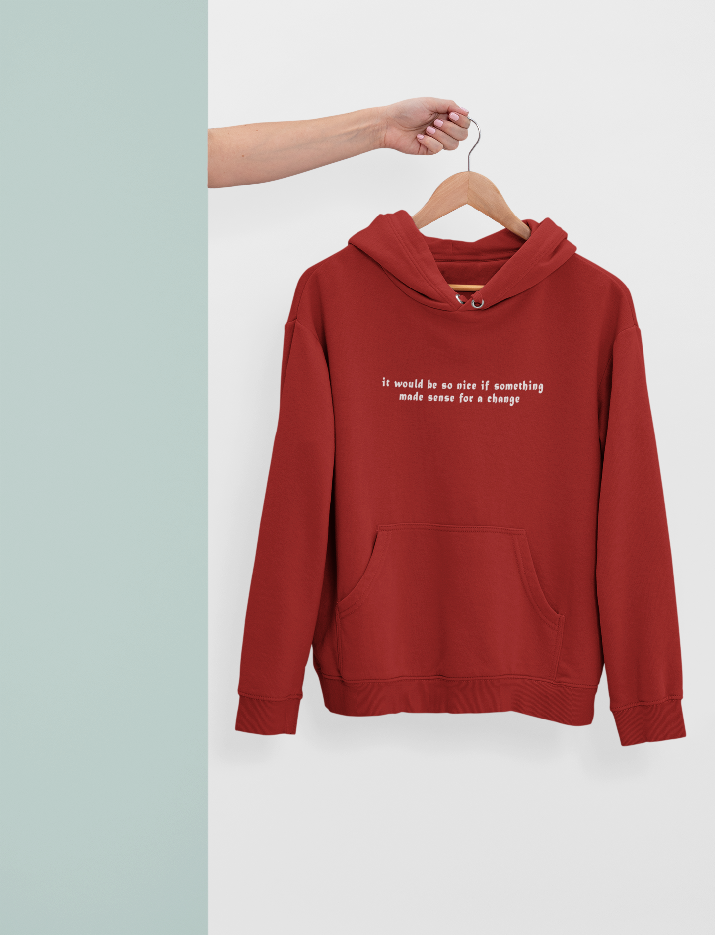 It Would Be So Nice Hoodies for Women-FunkyTeesClub
