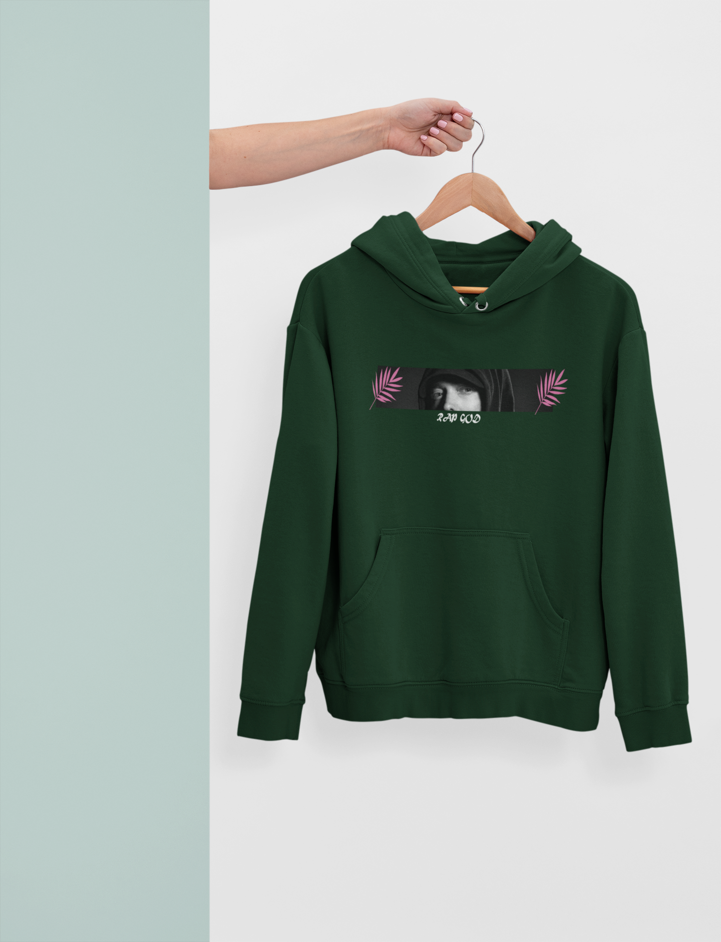 Rap God Hoodies for Women-FunkyTeesClub
