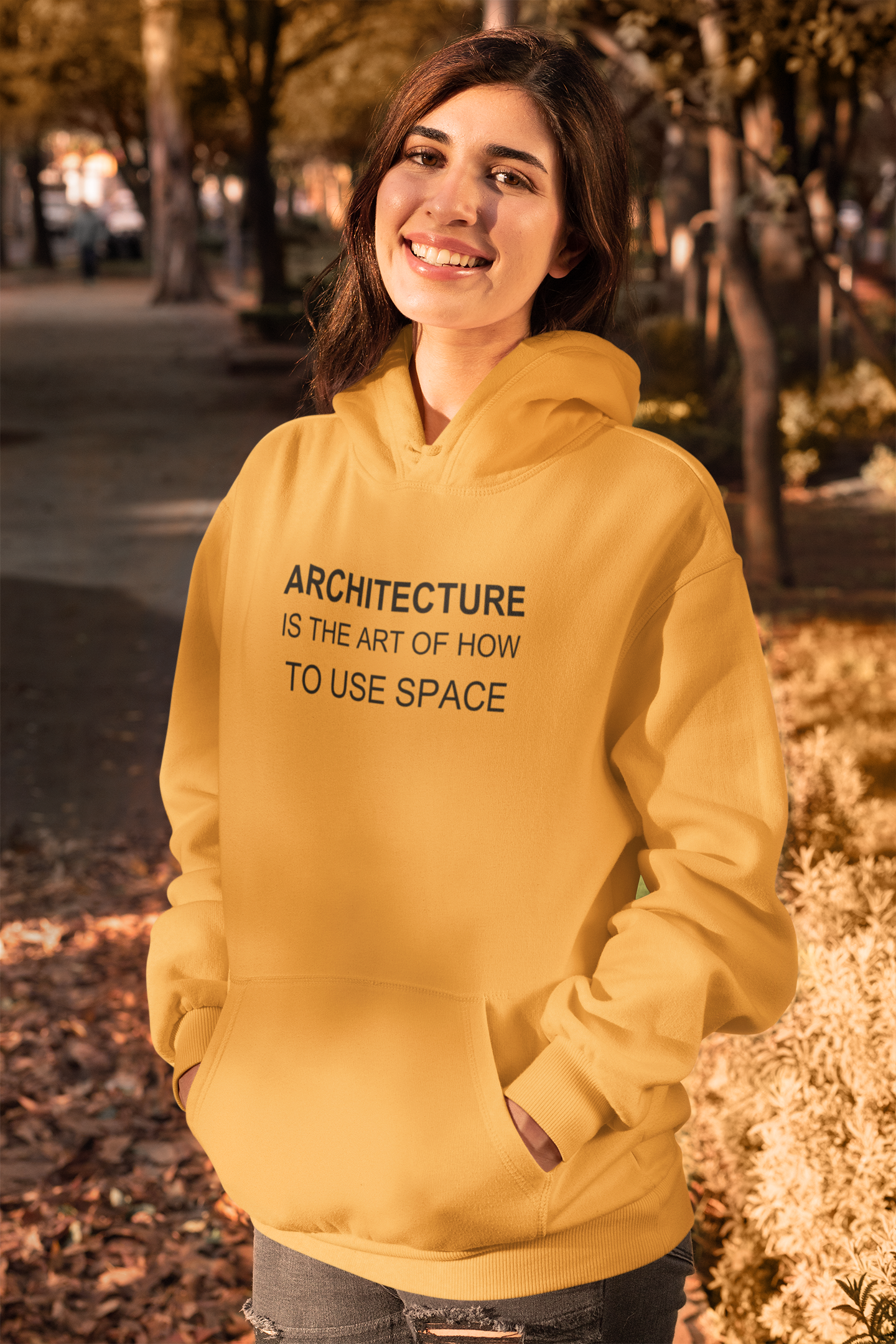 Architecture Is The Art Architect Profession Hoodies for Women-FunkyTeesClub
