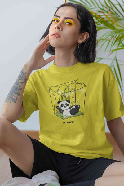 I Am Fluffy Women Half Sleeves T-shirt- FunkyTeesClub