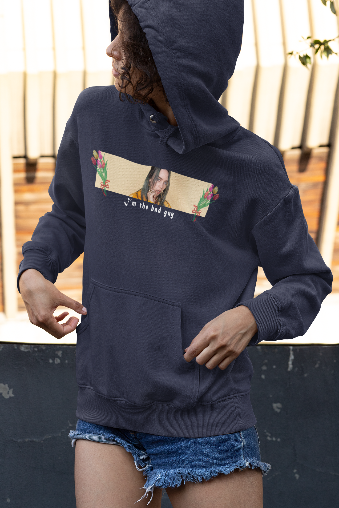 I Am The Bad Guy Hoodies for Women-FunkyTeesClub