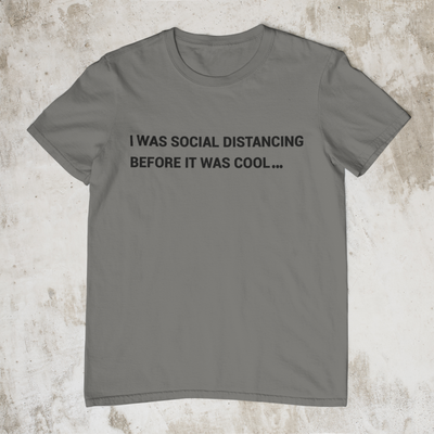 I Was Social Distancing Before It  Was Cool Sania Mirza Celebrity T-shirt- FunkyTeesClub
