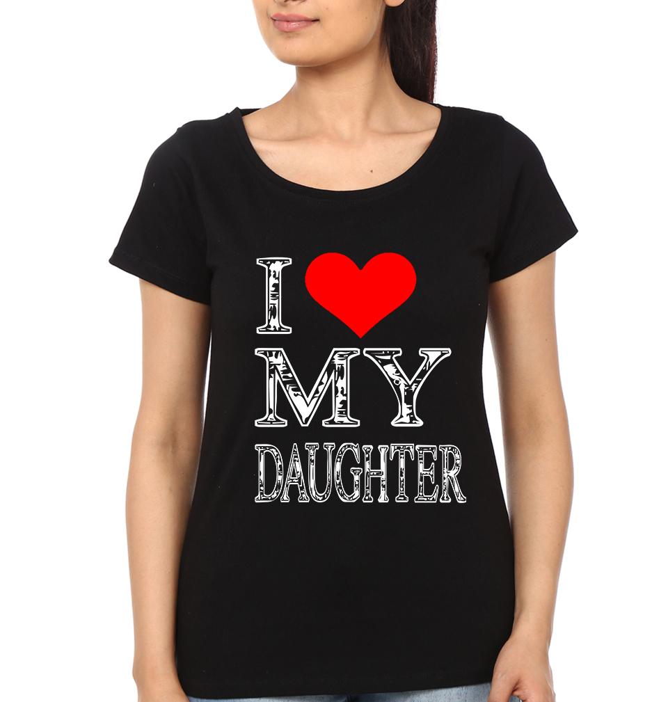 I Love My Daughter I Love My Mom Mother and Daughter Matching T-Shirt- FunkyTeesClub