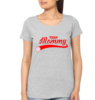 Mommy Team I 'M on Mommy team Mother and Son Matching T-Shirt- FunkyTeesClub