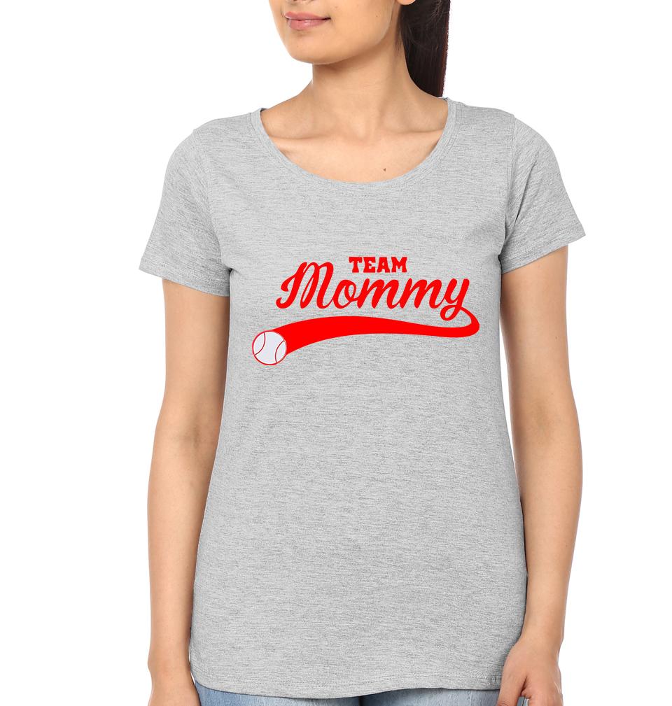 Mommy Team I 'M on Mommy team Mother and Son Matching T-Shirt- FunkyTeesClub