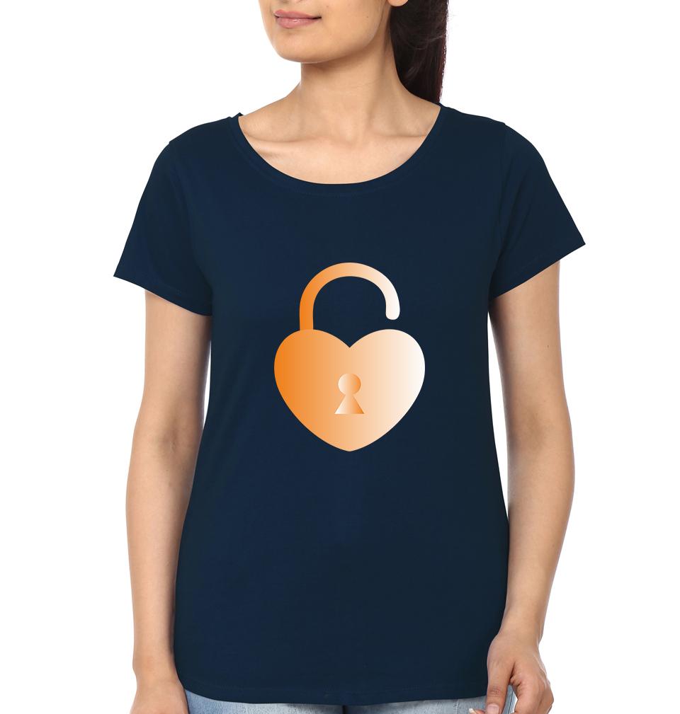 Lock Key Mother and Son Matching T-Shirt- FunkyTeesClub