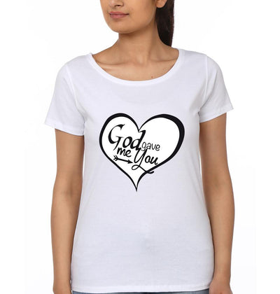 God Gave Me You Mother and Son Matching T-Shirt- FunkyTeesClub