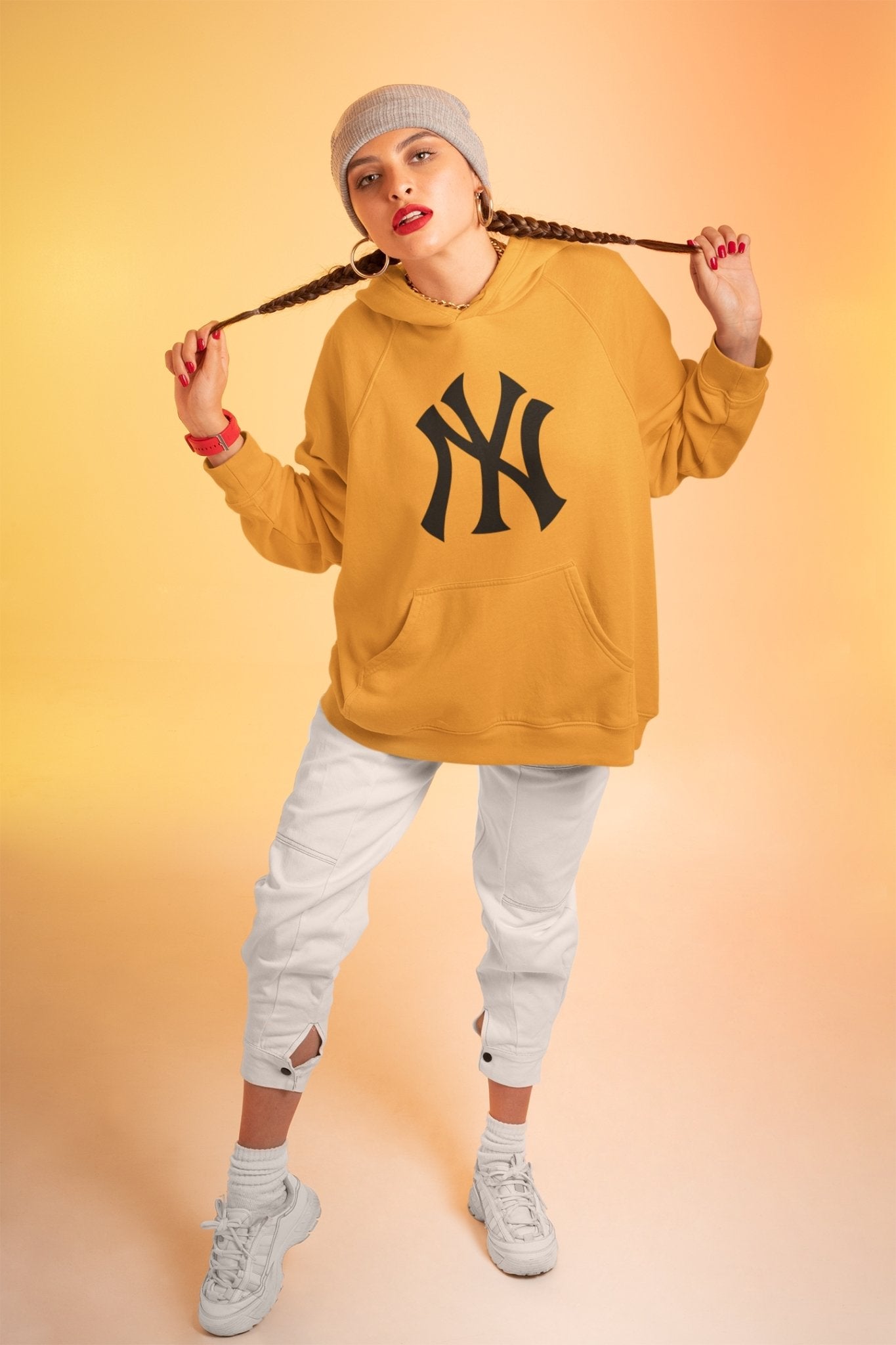 New York Yankees Hoodies for Women-FunkyTeesClub - Funky Tees Club