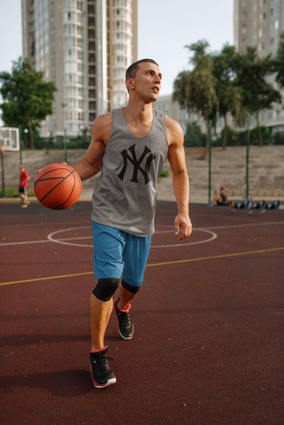 New York Yankees Men Gym Vest-FunkyTeesClub - Funky Tees Club