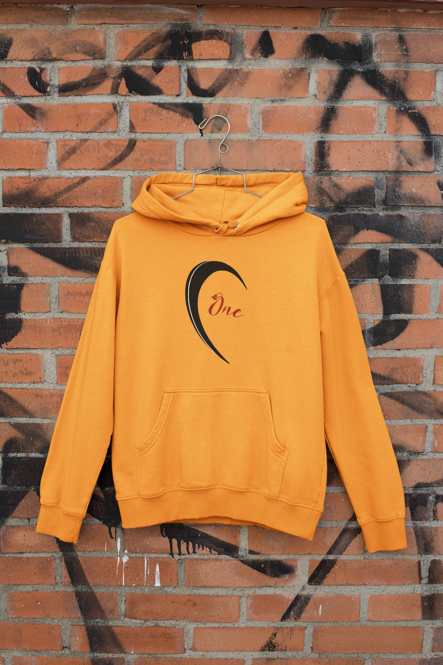 One Love Couple Hoodie-FunkyTeesClub