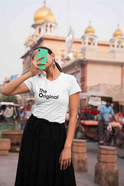 The Original Women Half Sleeves T-shirt- FunkyTeesClub