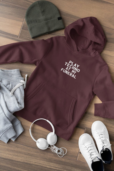 Play Techno At My Funeral Men Hoodies-FunkyTeesClub - Funky Tees Club