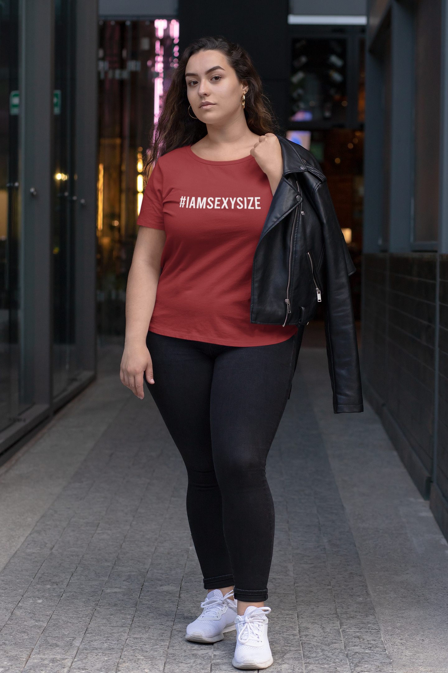 I Am A Sexy Size Women Half Sleeves T-shirt- FunkyTeesClub