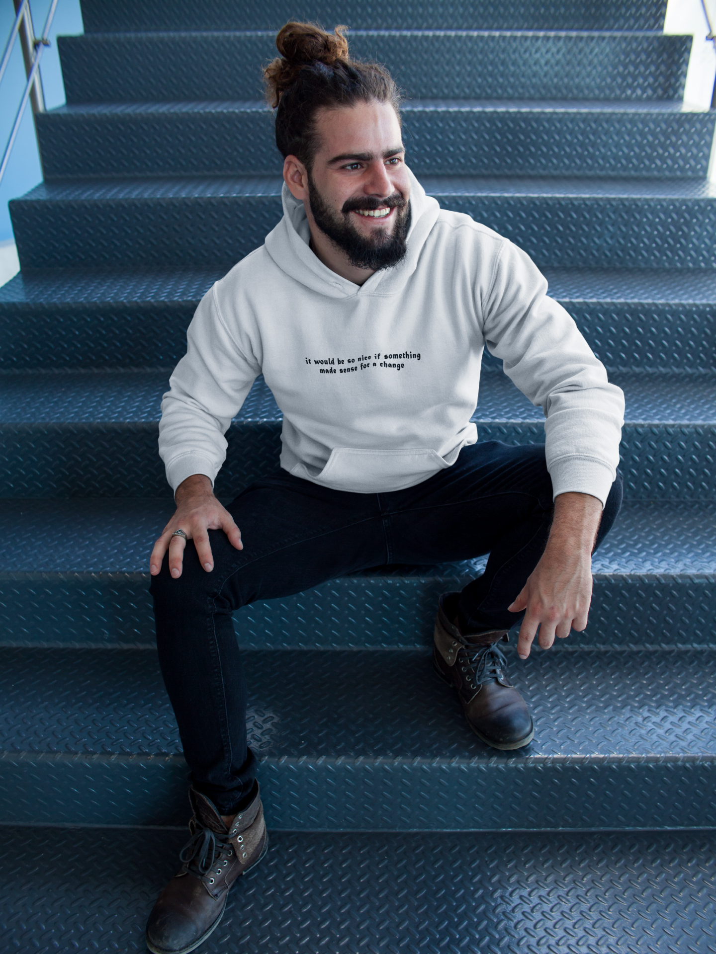 It Would Be So Nice Men Hoodies-FunkyTeesClub