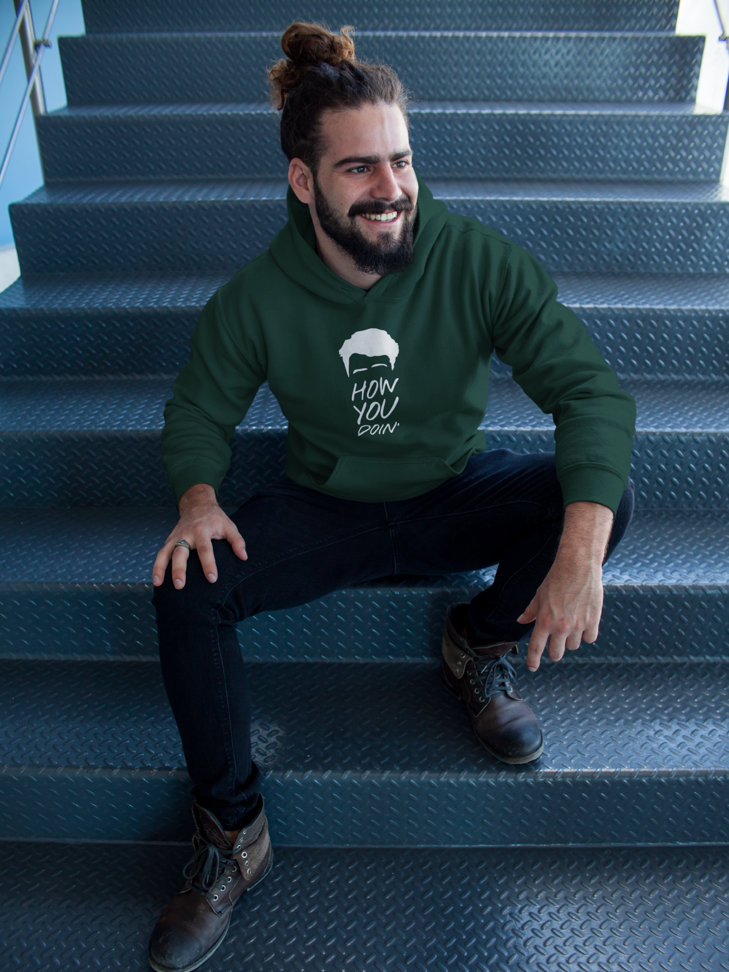 How You Doin Web Series Men Hoodies-FunkyTeesClub