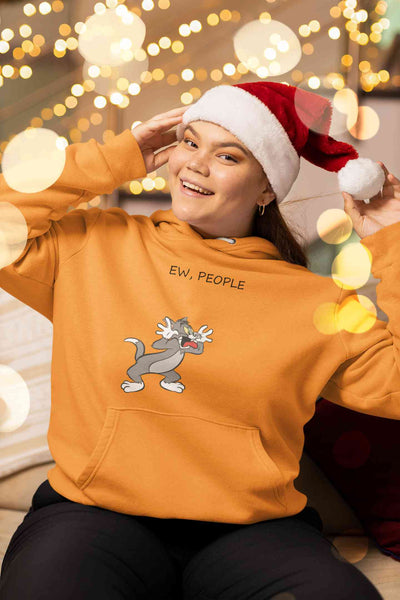 Ew People Hoodies for Women-FunkyTeesClub