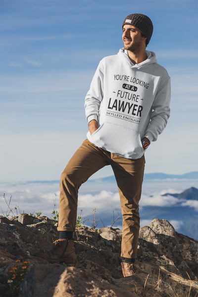 You Are Looking At A Future Lawyer Men Hoodies-FunkyTeesClub