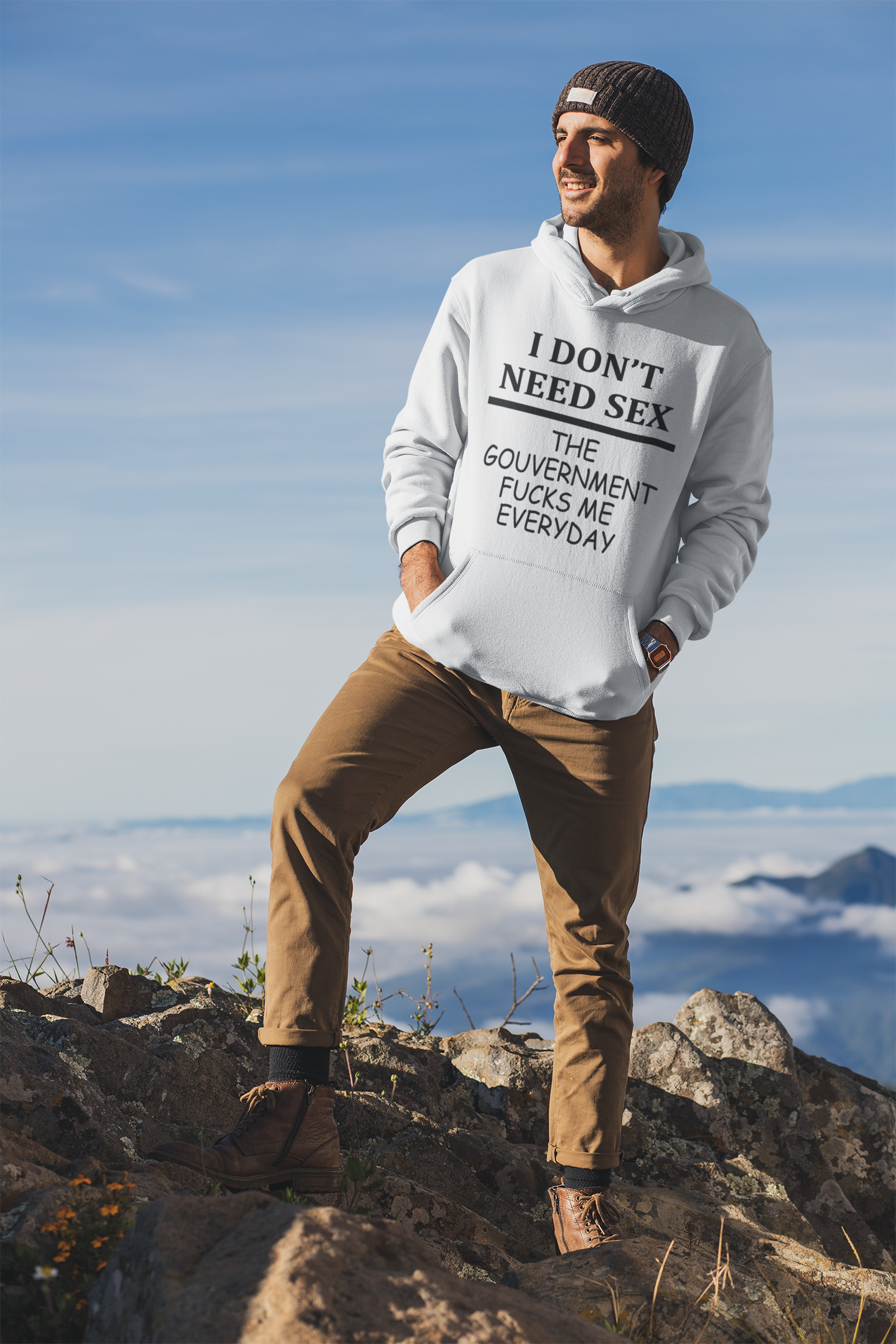 I Dont Need S** The Government F**** Me Everyday Anti-Government Men Hoodies-FunkyTeesClub