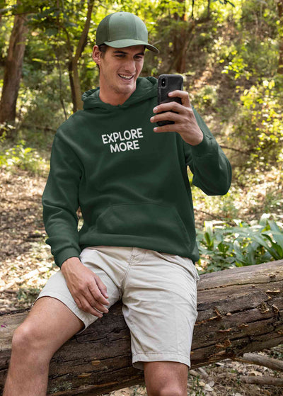 Explore More Men Hoodies-FunkyTeesClub