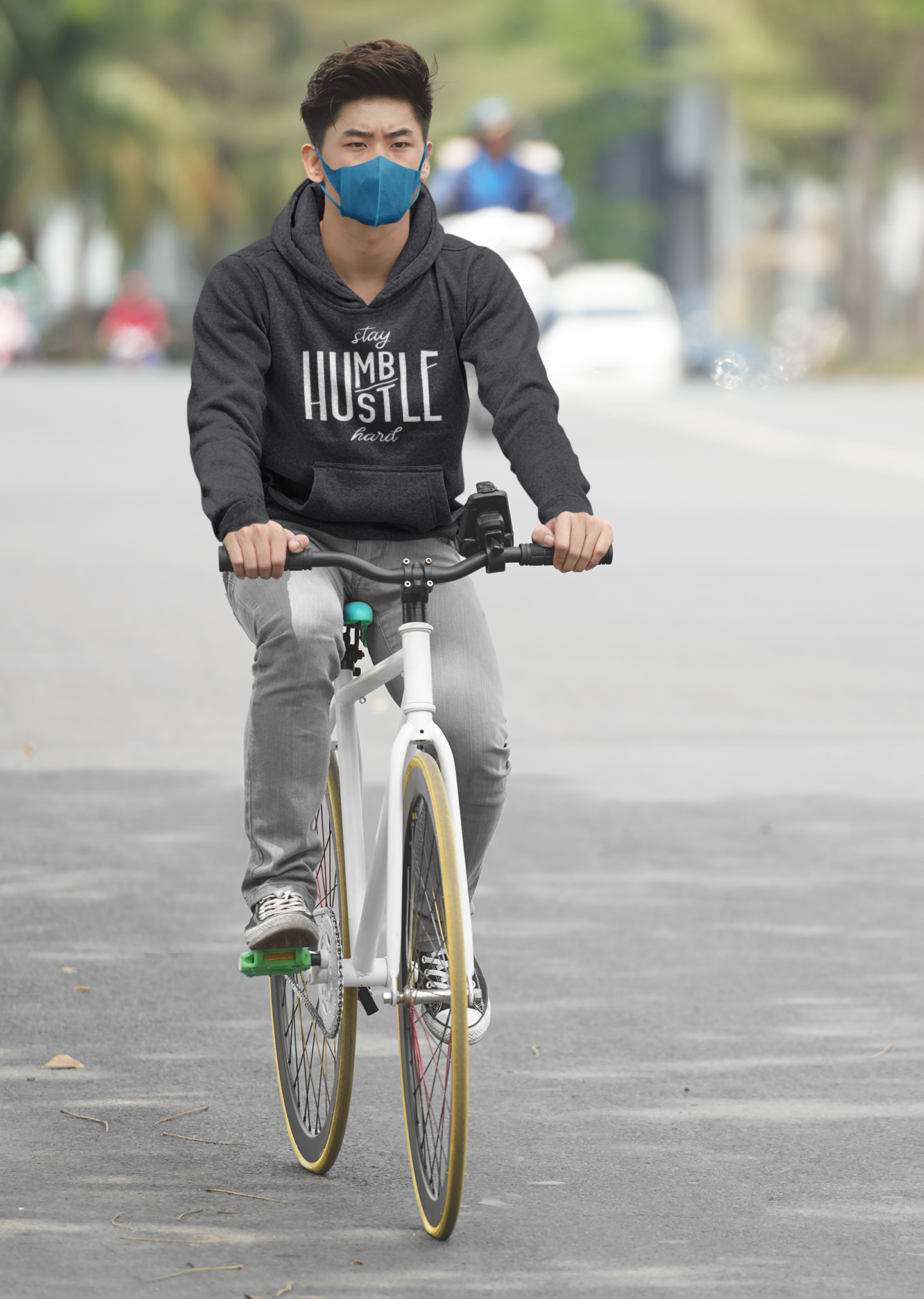 Stay Humble Men Hoodies-FunkyTeesClub