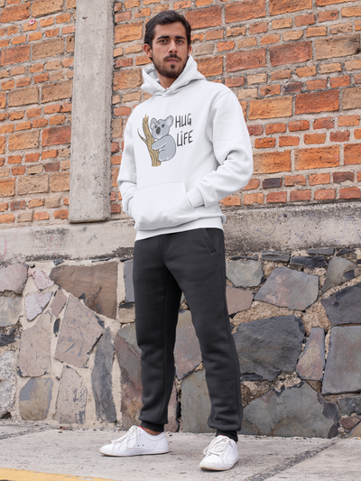 Hug Life Desi Men Hoodies-FunkyTeesClub