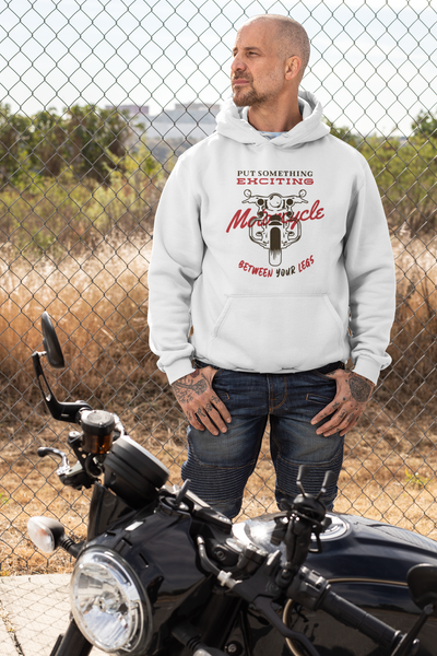 Put Something Exciting Between Your Legs Funny Men Hoodies-FunkyTeesClub