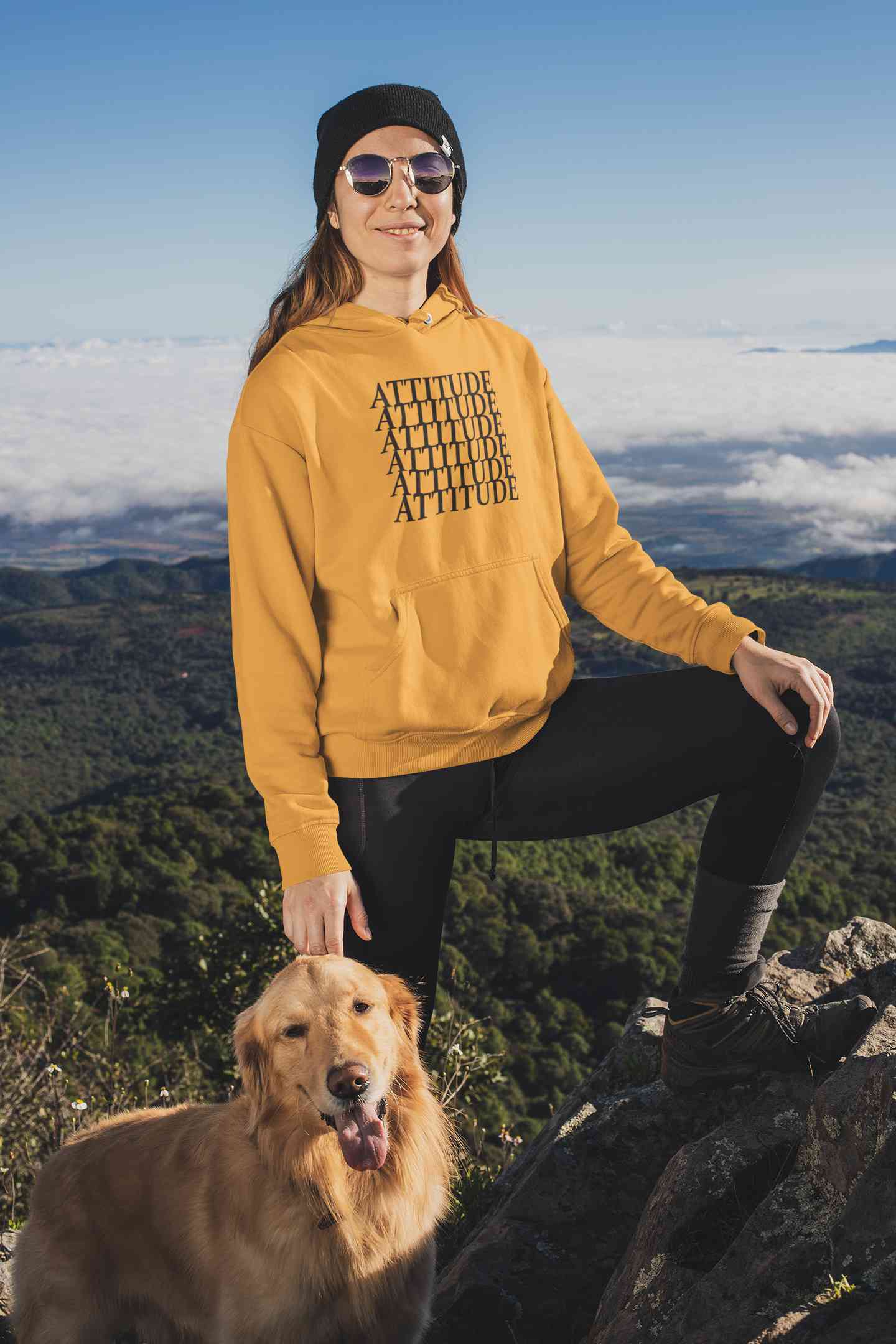 Attitude Hoodies for Women-FunkyTeesClub