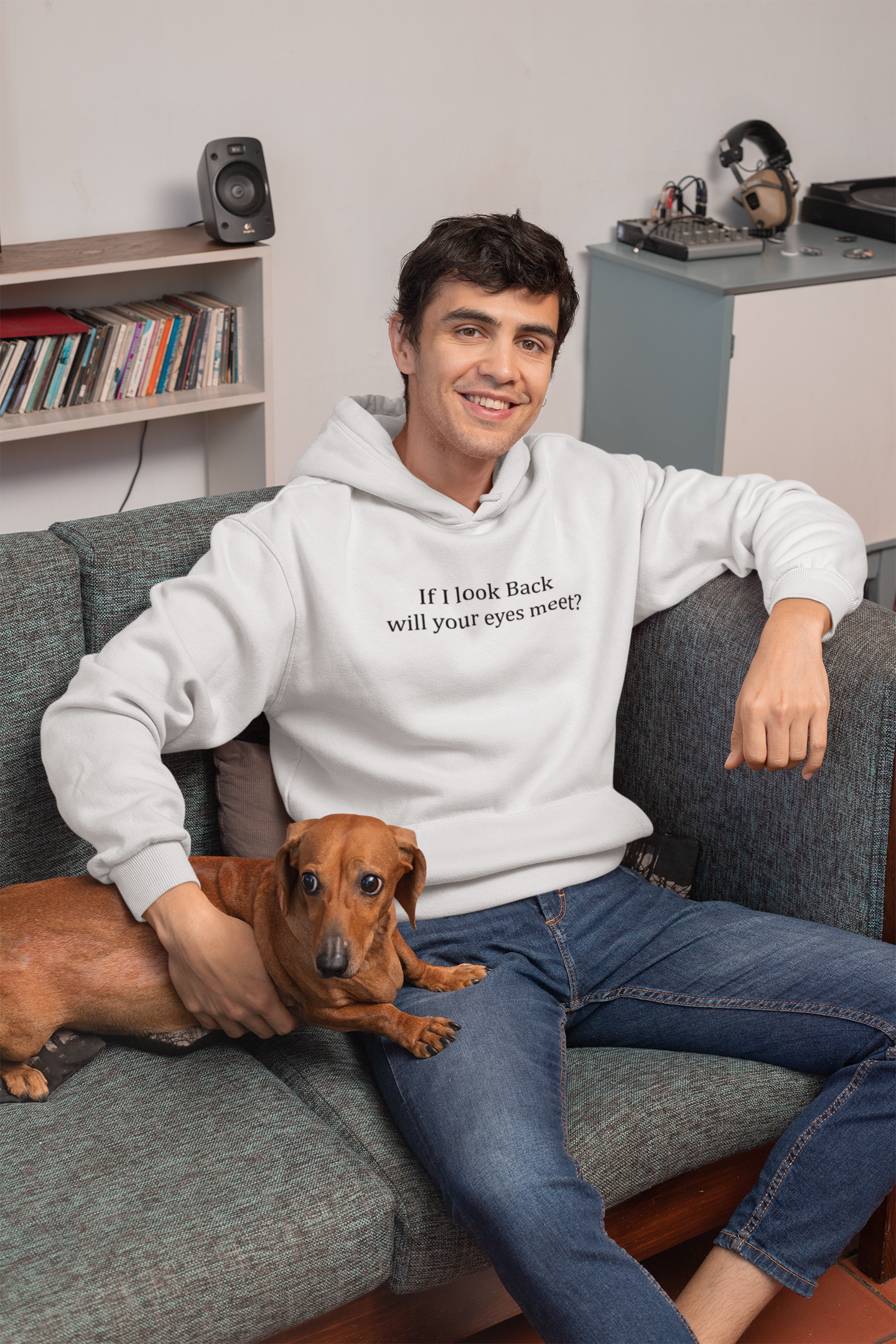 If I Look Back Will Your Eyes Meet Men Hoodies-FunkyTeesClub