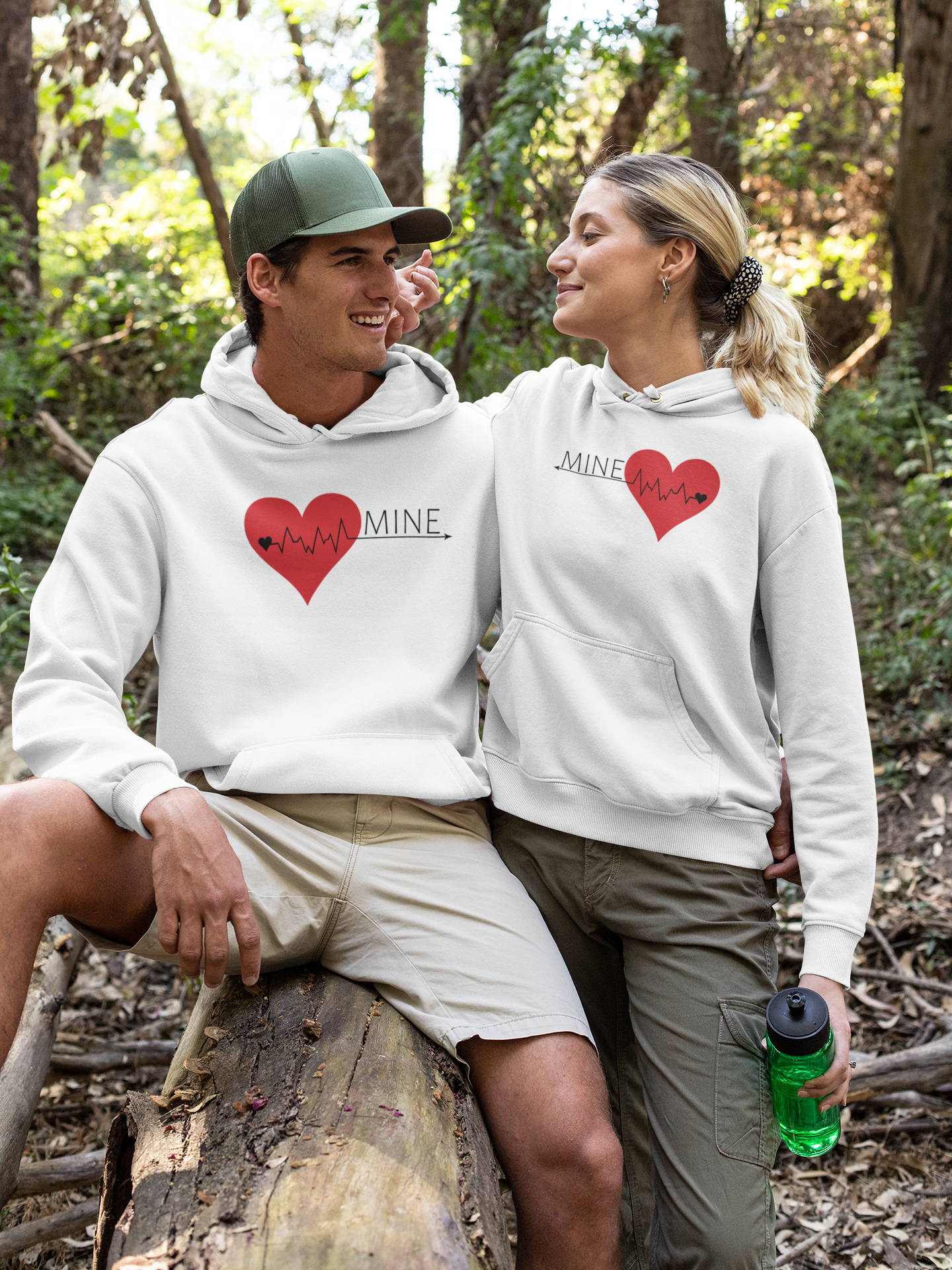 Mine Couple Hoodie-FunkyTeesClub