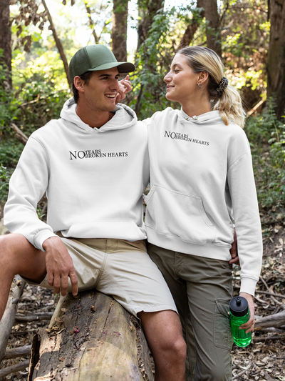 No Tears Couple Hoodie-FunkyTeesClub