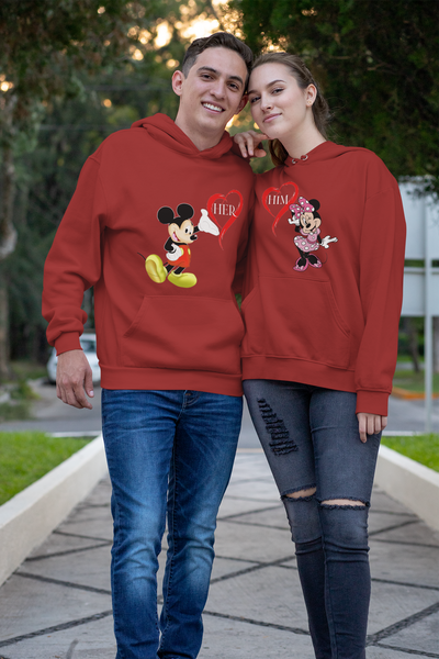 Love Her Love Him Couple Hoodie-FunkyTeesClub