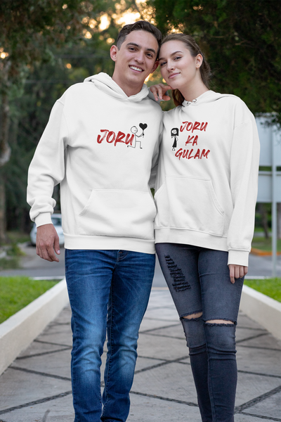 Joru Ka Gulam Couple Hoodie-FunkyTeesClub