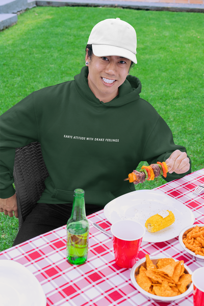 Kanye Attitude Men Hoodies-FunkyTeesClub