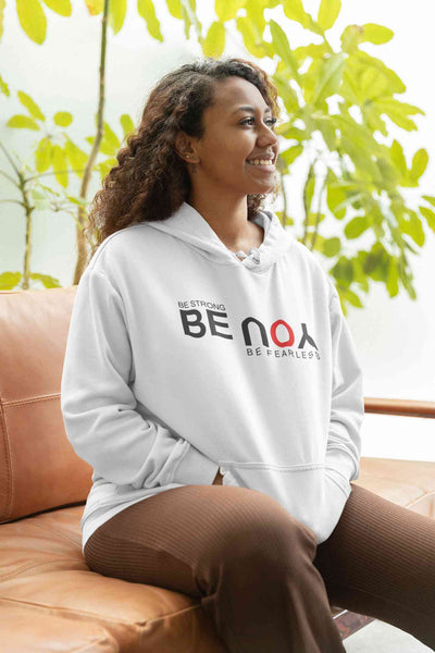 Be Fearless Be Strong Be You Hoodies for Women-FunkyTeesClub