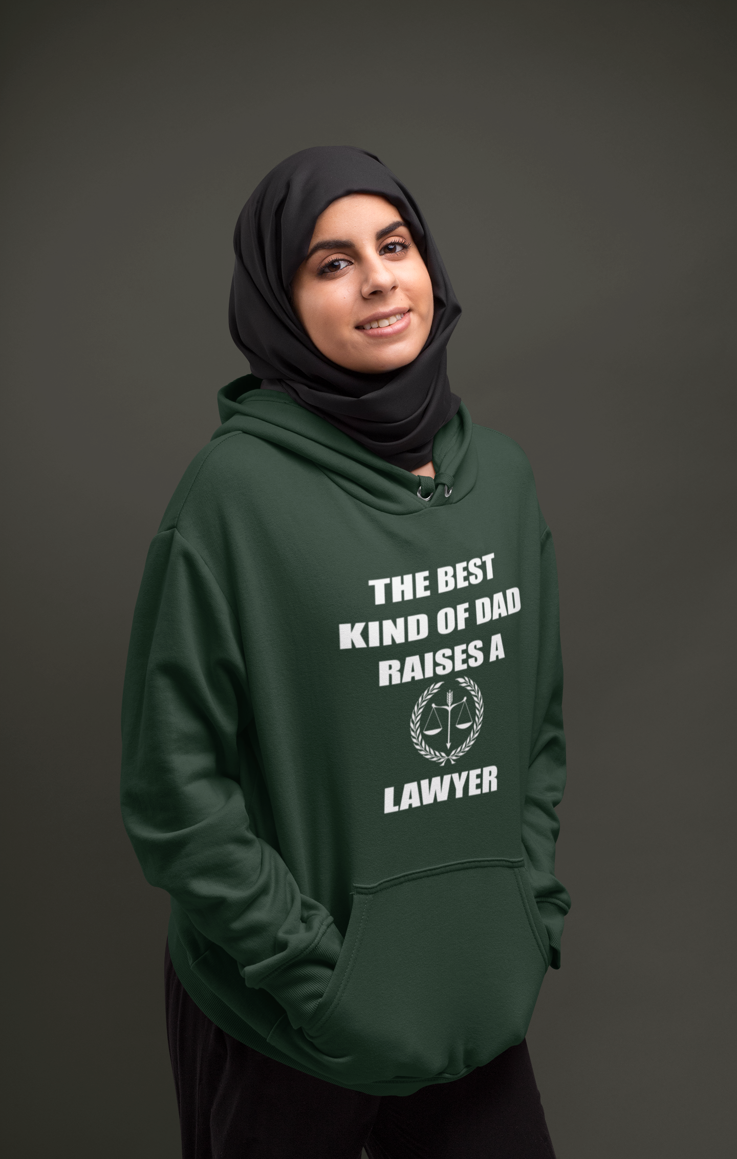The Best Kind Of Dad Raises A Lawyer Hoodies for Women-FunkyTeesClub