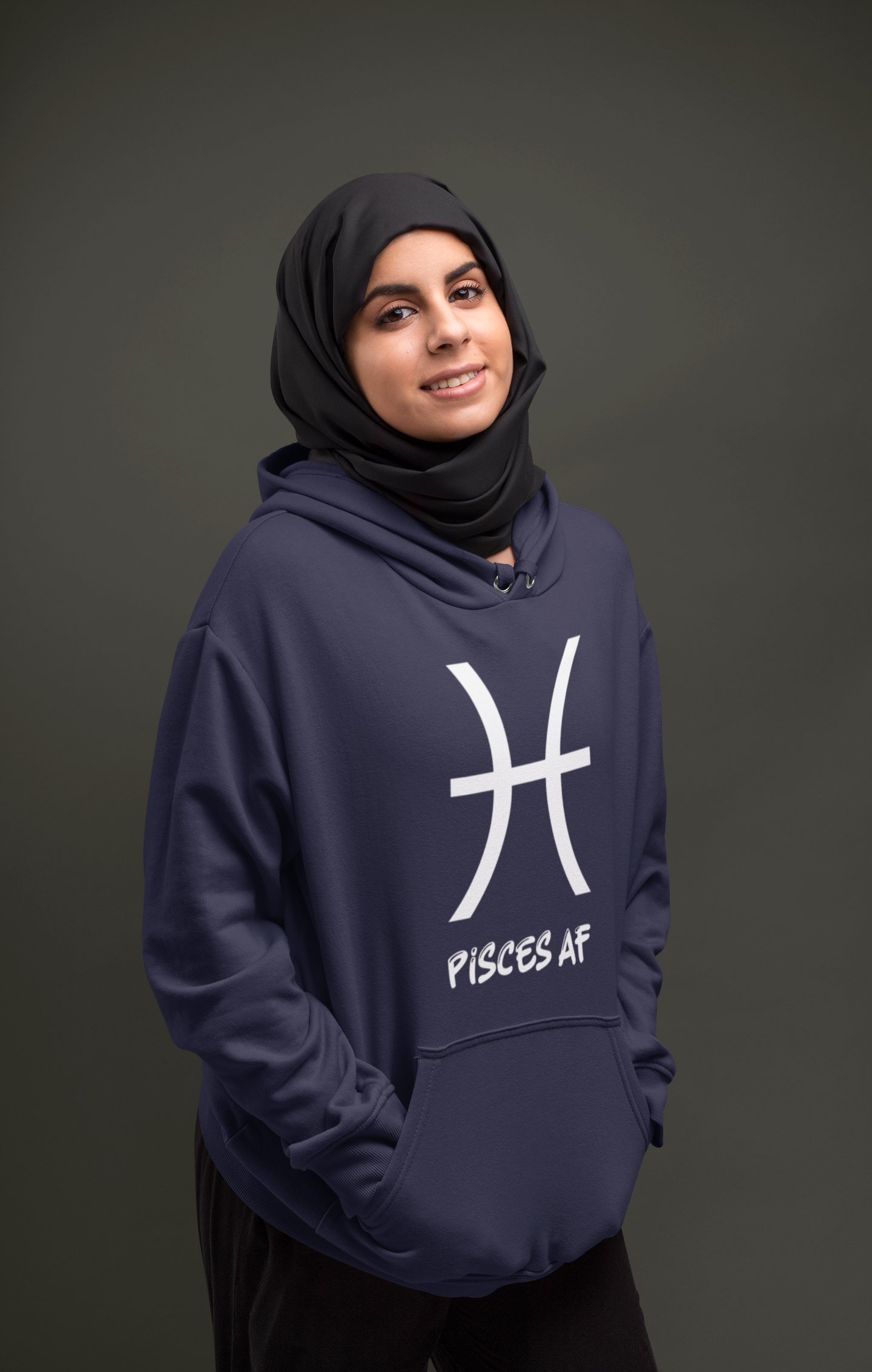 Pisces Zodiac Sign Hoodies for Women-FunkyTeesClub