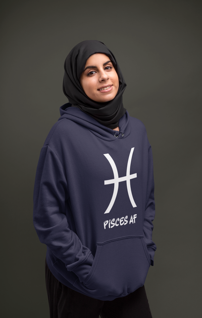 Pisces Zodiac Sign Hoodies for Women-FunkyTeesClub