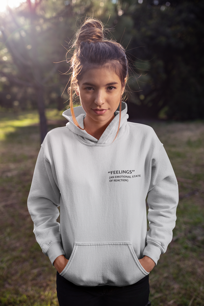 Feelings An Emotional State Of Reaction Hoodies for Women-FunkyTeesClub