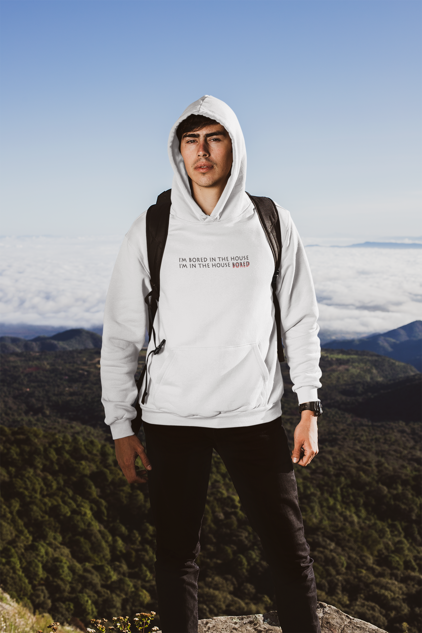 Im In The Bored House Men Hoodies-FunkyTeesClub