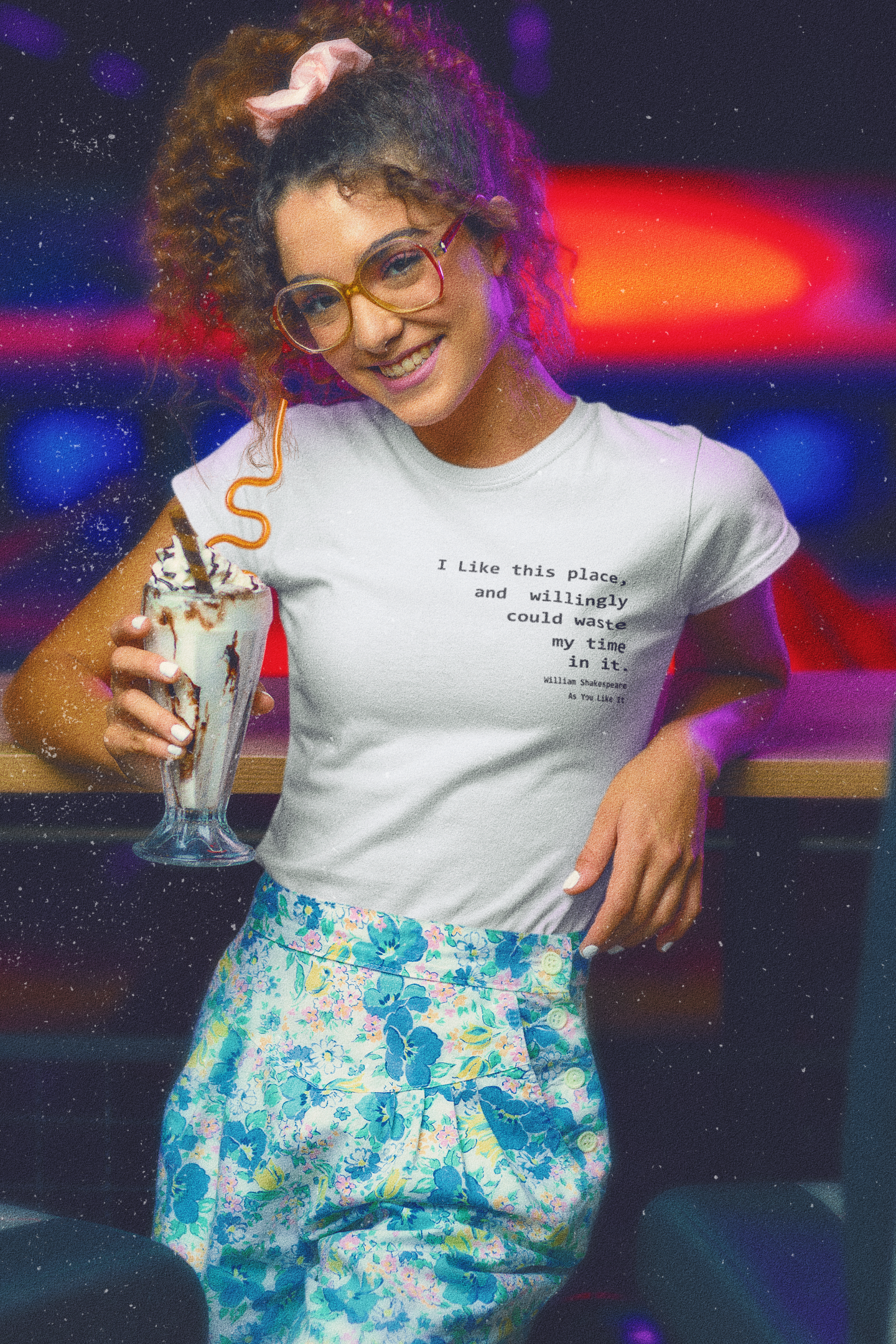 I Like This Place Quotes Women Half Sleeves T-shirt- FunkyTeesClub