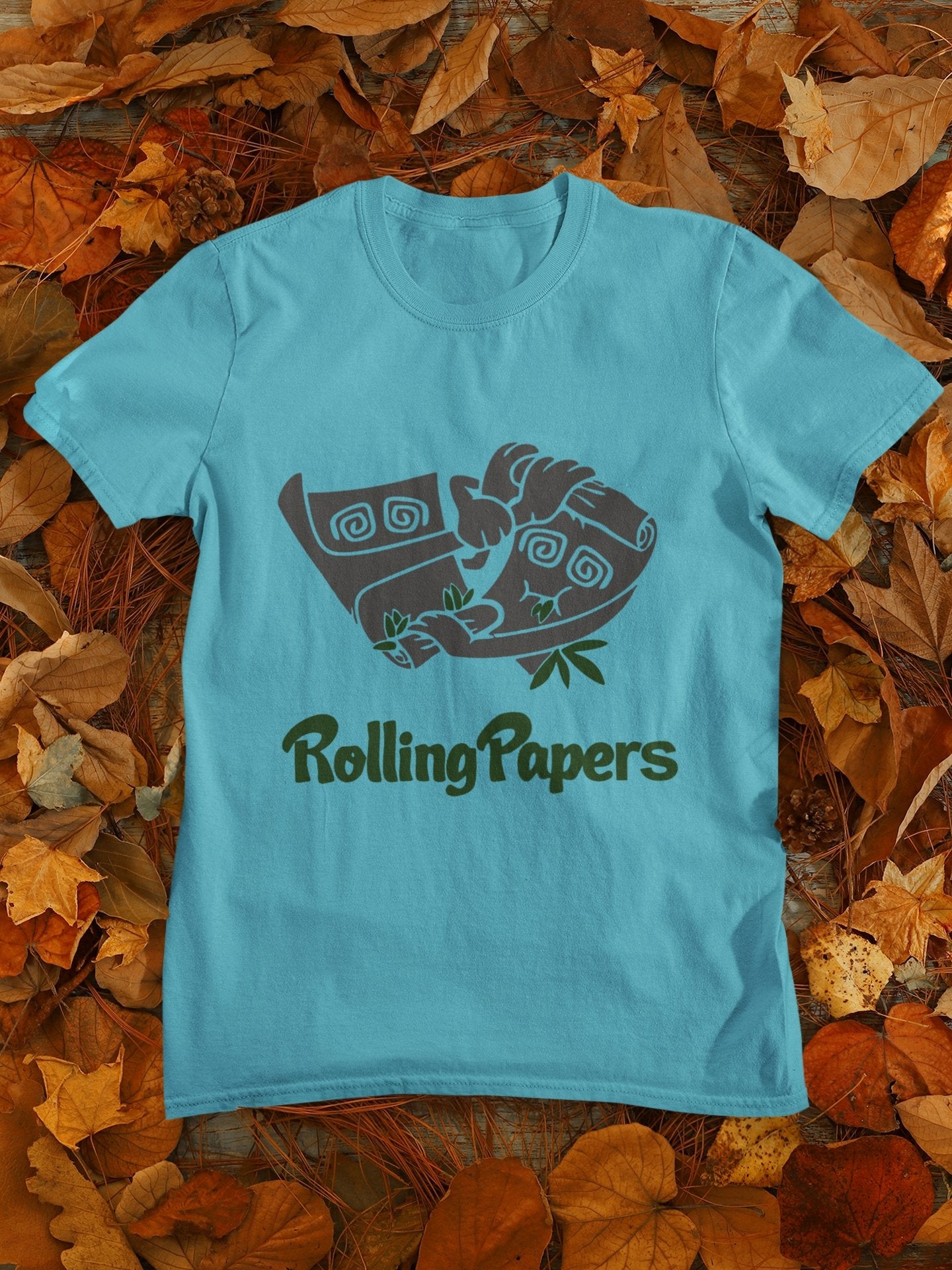 Rolling Paper Pub And Beer Mens Half Sleeves T-shirt- FunkyTeesClub - Funky Tees Club