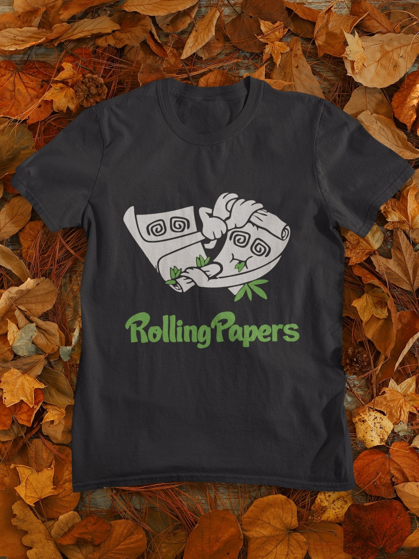 Rolling Paper Pub And Beer Women Half Sleeves T-shirt- FunkyTeesClub - Funky Tees Club