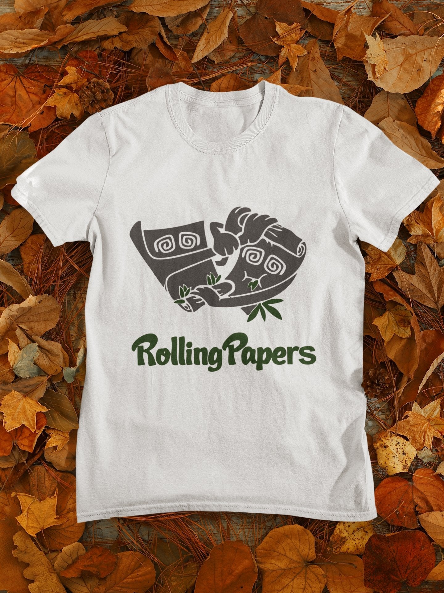 Rolling Paper Pub And Beer Women Half Sleeves T-shirt- FunkyTeesClub - Funky Tees Club