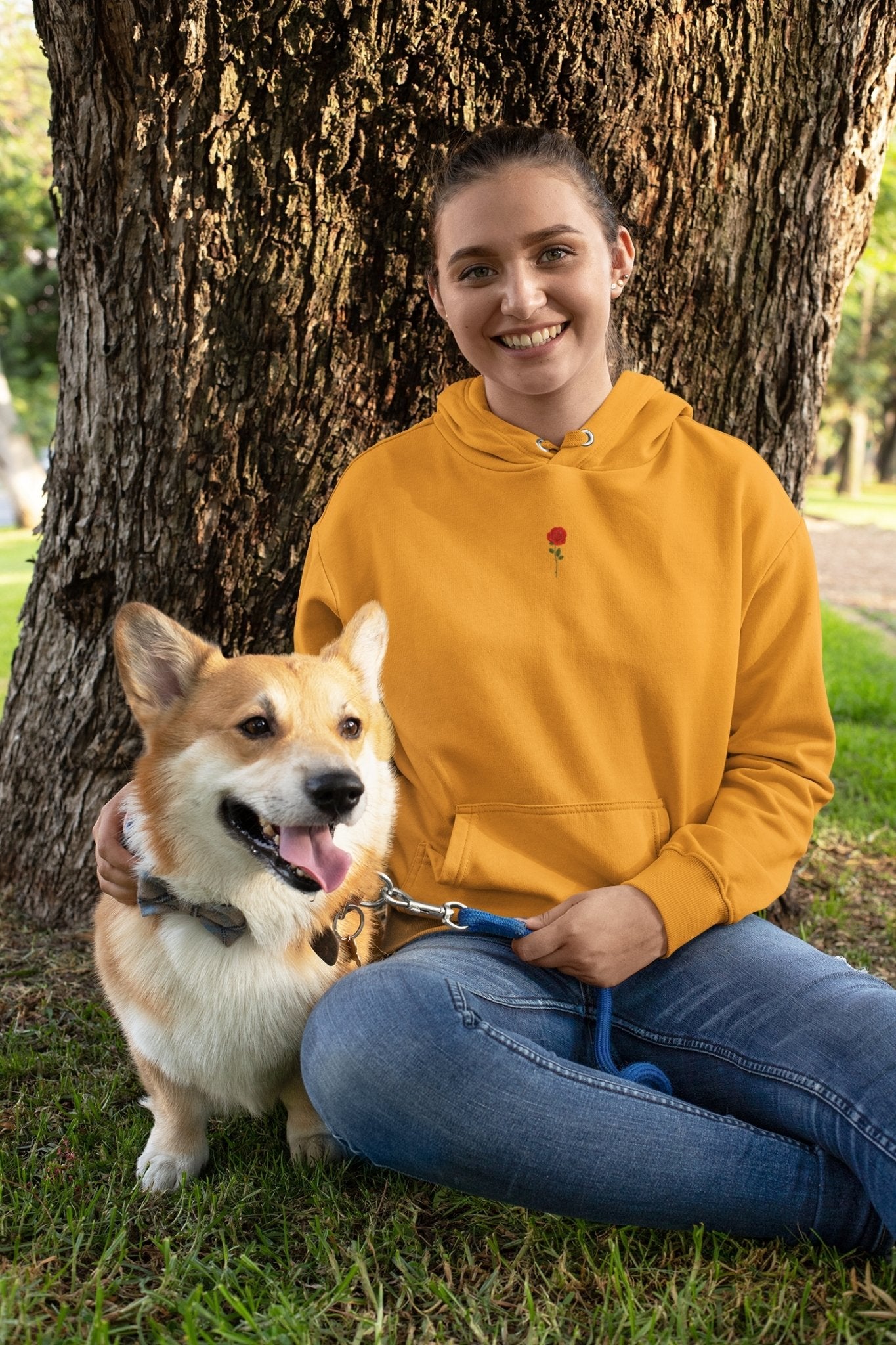 Rose Hoodies for Women-FunkyTeesClub - Funky Tees Club