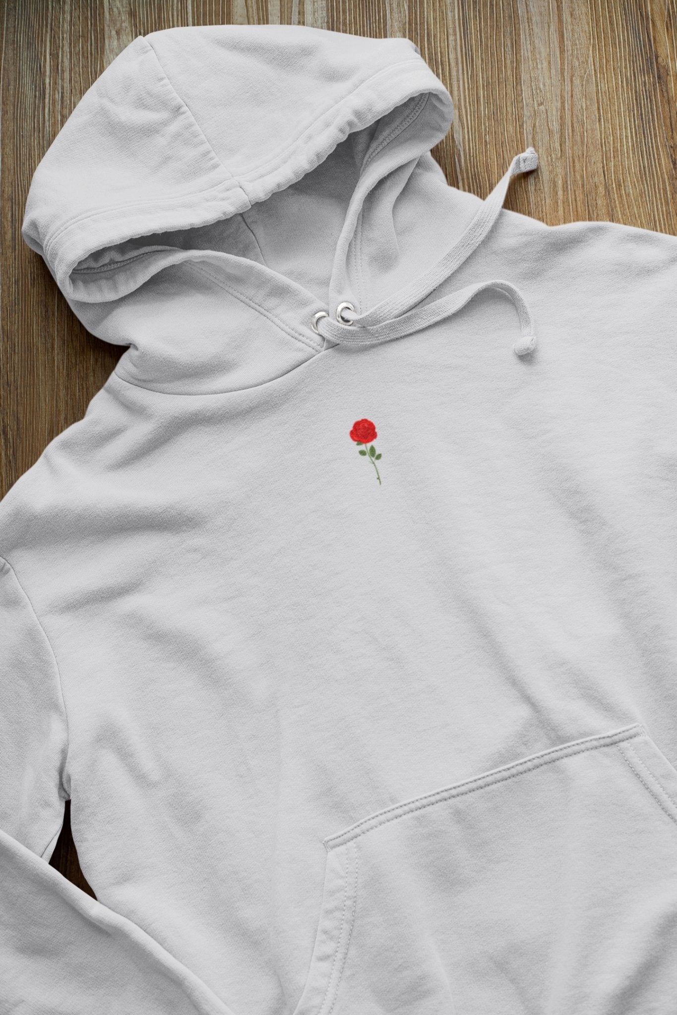 Rose Hoodies for Women-FunkyTeesClub - Funky Tees Club