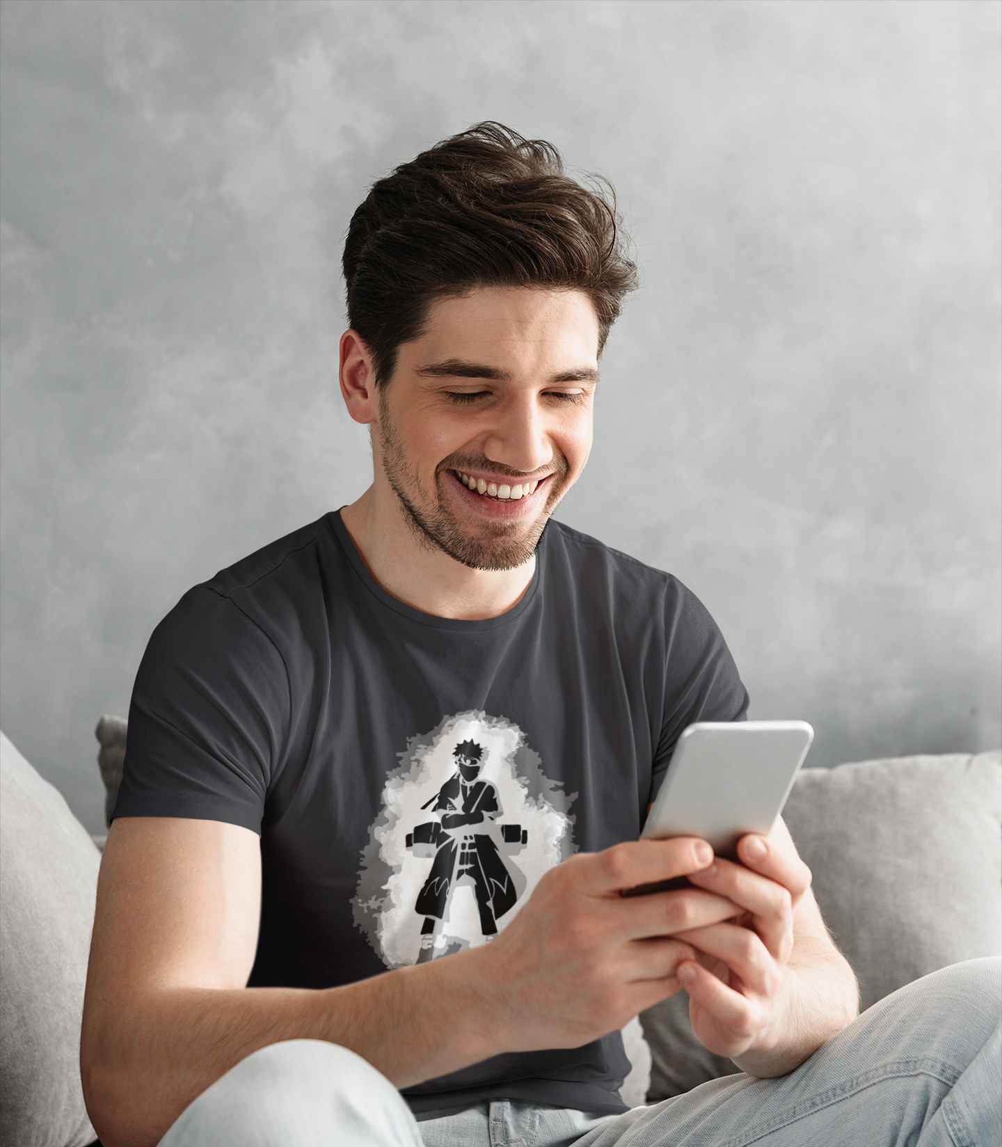 Naruto Web Series Mens Half Sleeves T-shirt- FunkyTeesClub