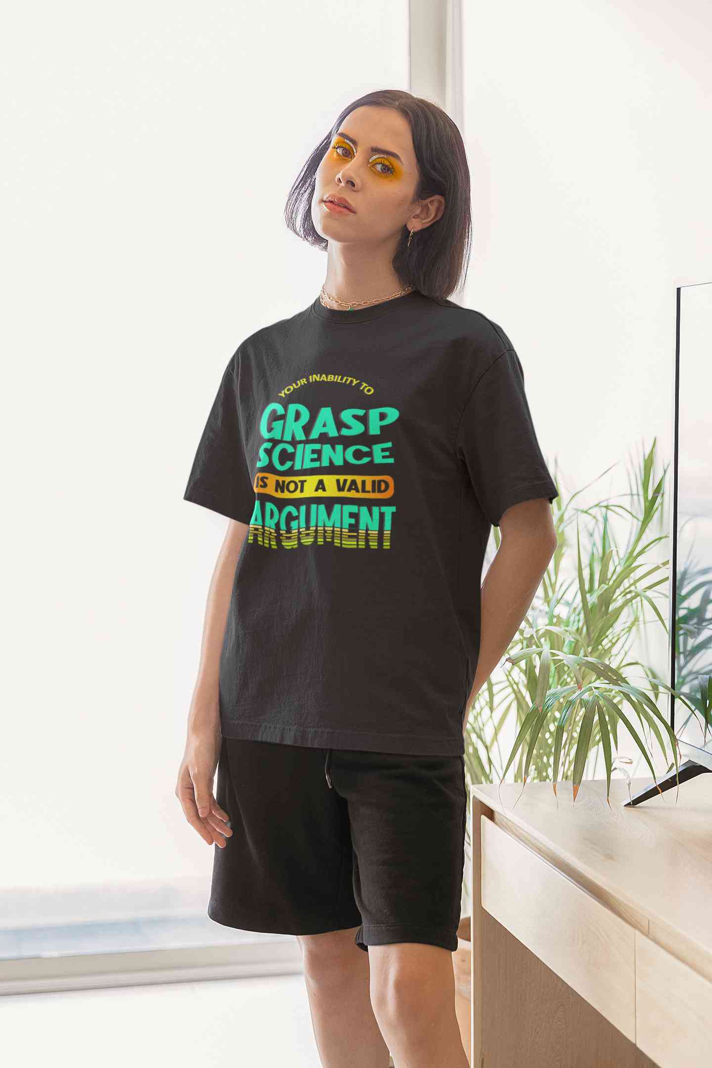 Not A Valid Argument Women Half Sleeves T-shirt- FunkyTeesClub